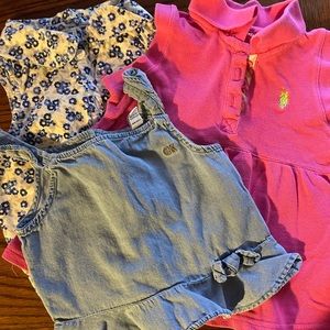 Three toddler summer shirts